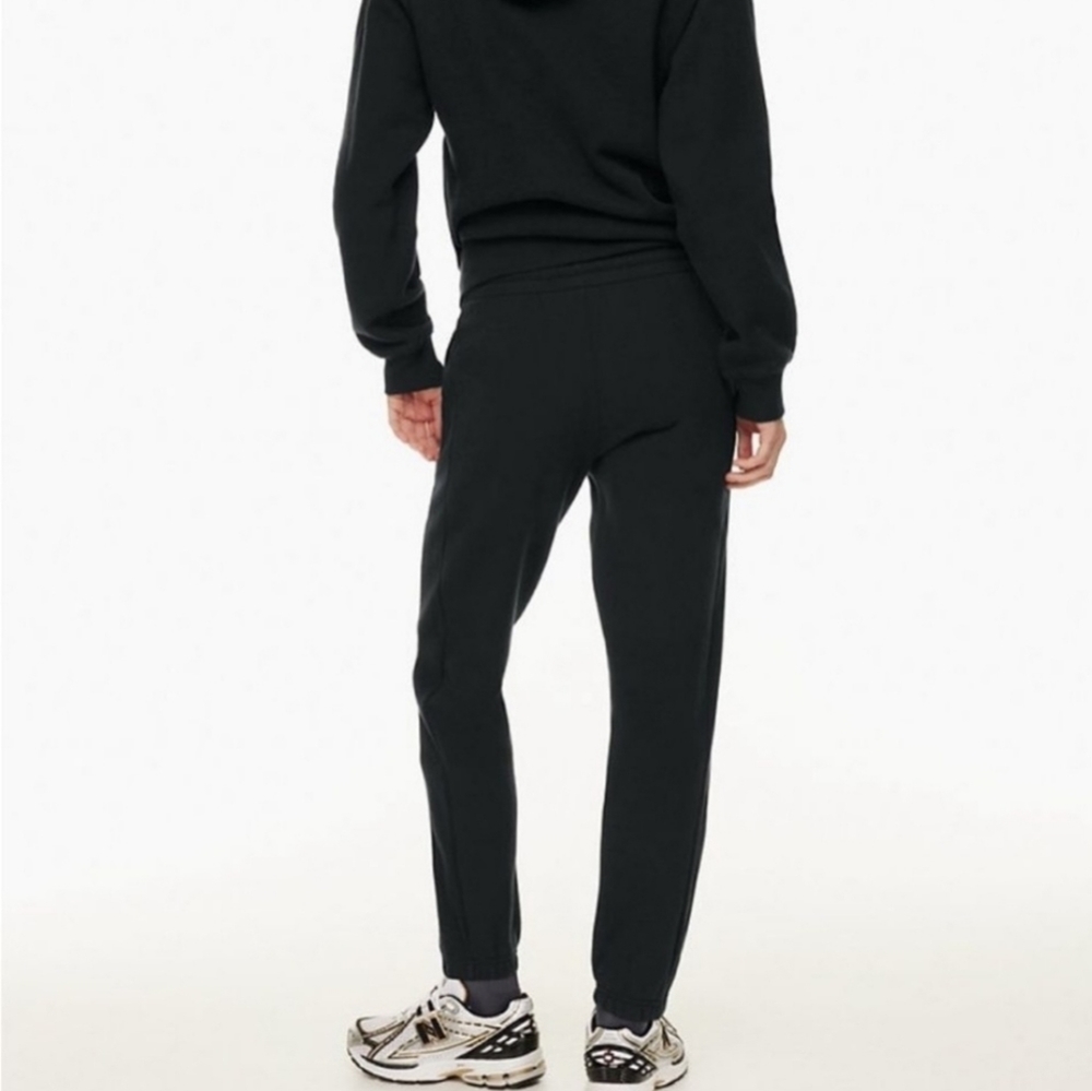 TNA Black cotton cozy sweatpants. Sz Small Womans - Picture 2 of 7
